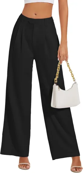2025 Casaul Pants for Women Business Work Office Dress Pants Trousers with Pockets