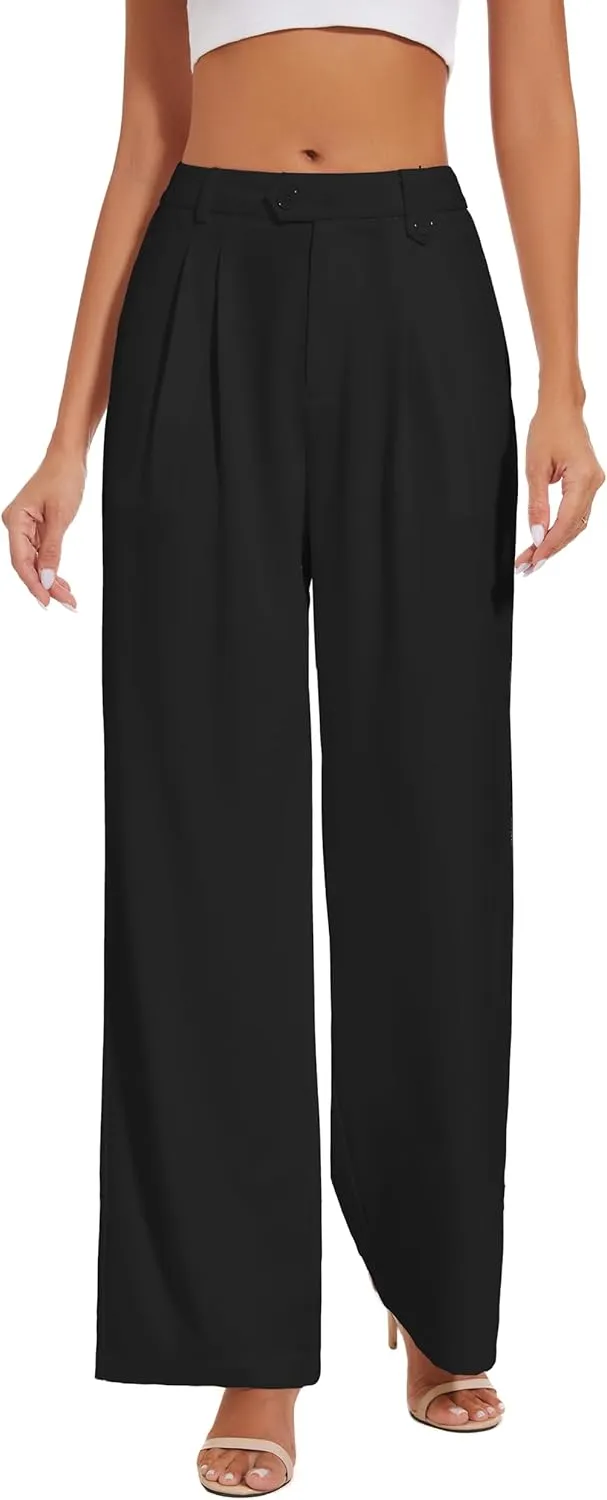 2025 Casaul Pants for Women Business Work Office Dress Pants Trousers with Pockets