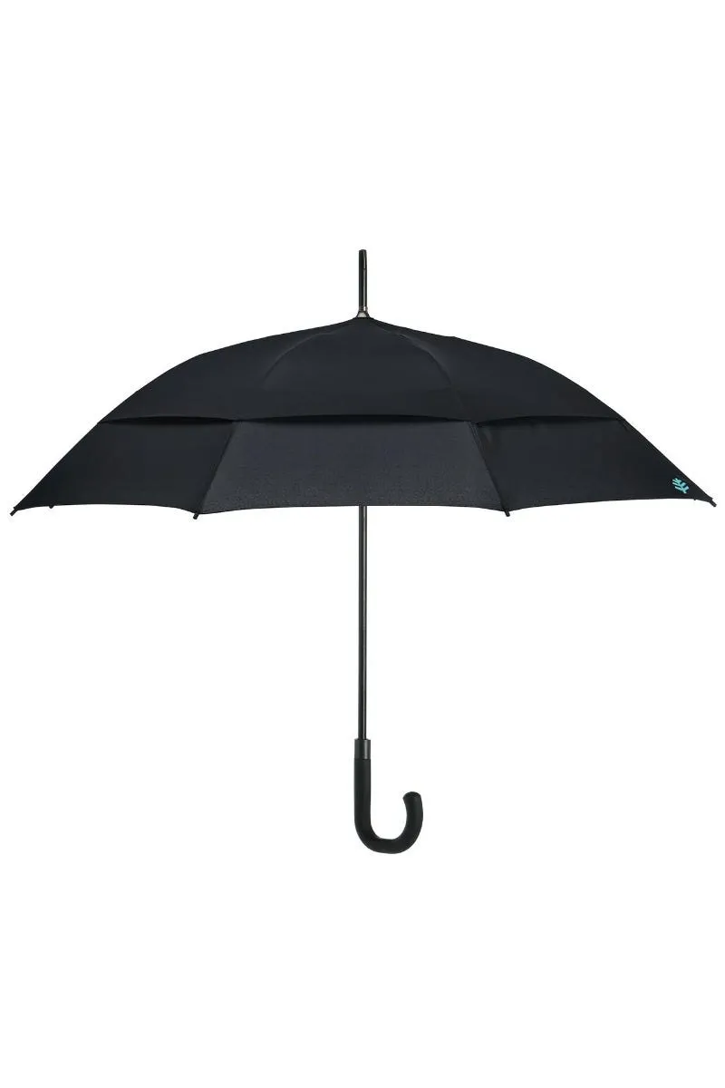 48 Inch Calotta Fashion Umbrella | Black Matte Black Coating