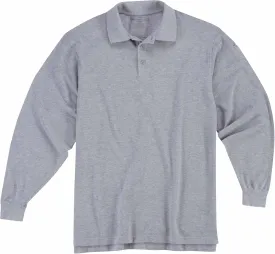 5.11 Tactical Professional Long Sleeve Polo Shirt, Cotton Pique Knit, Reinforced Seams, Style 42056