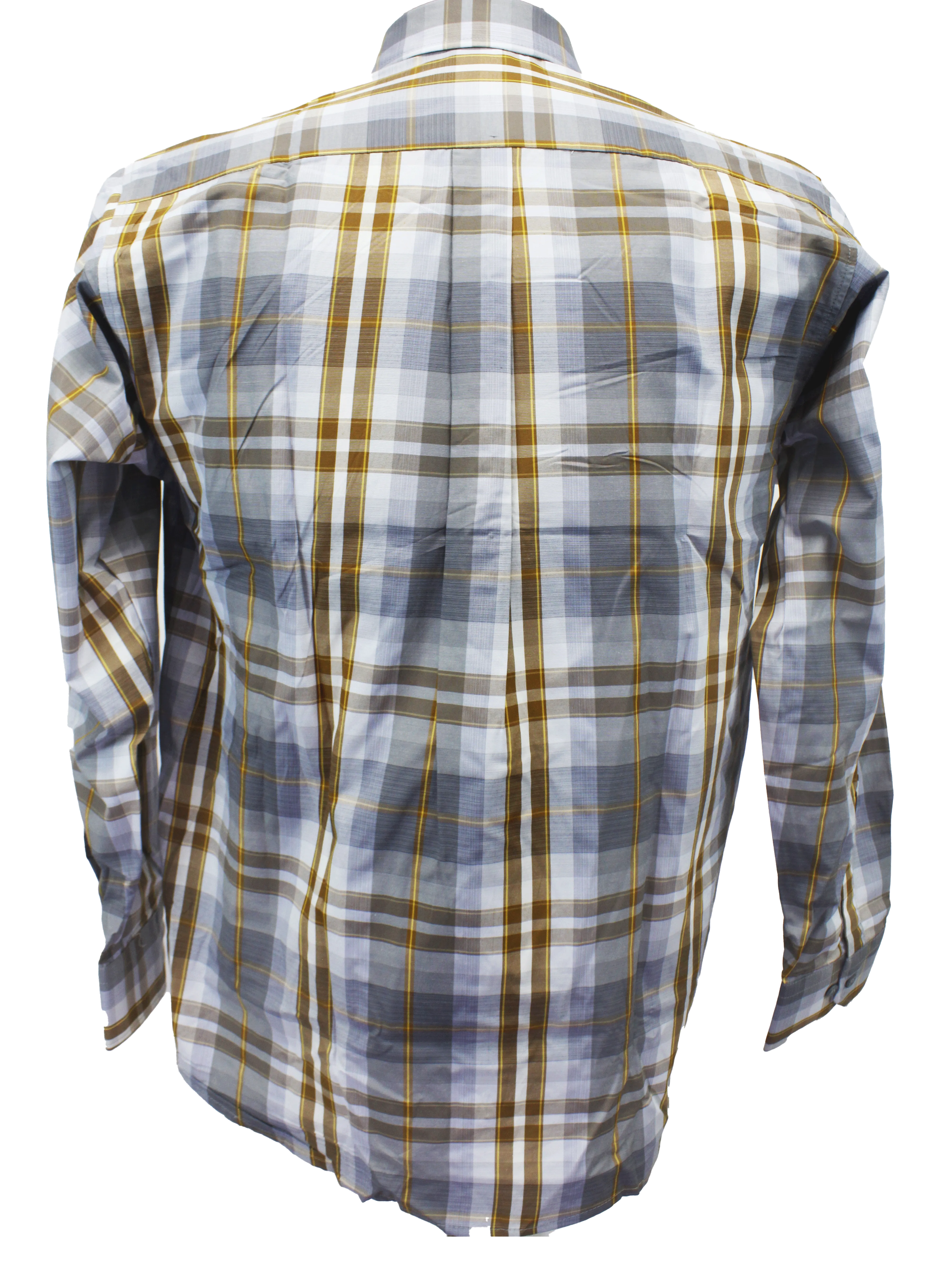 AERO Light Blue/Brown L/S Shirt