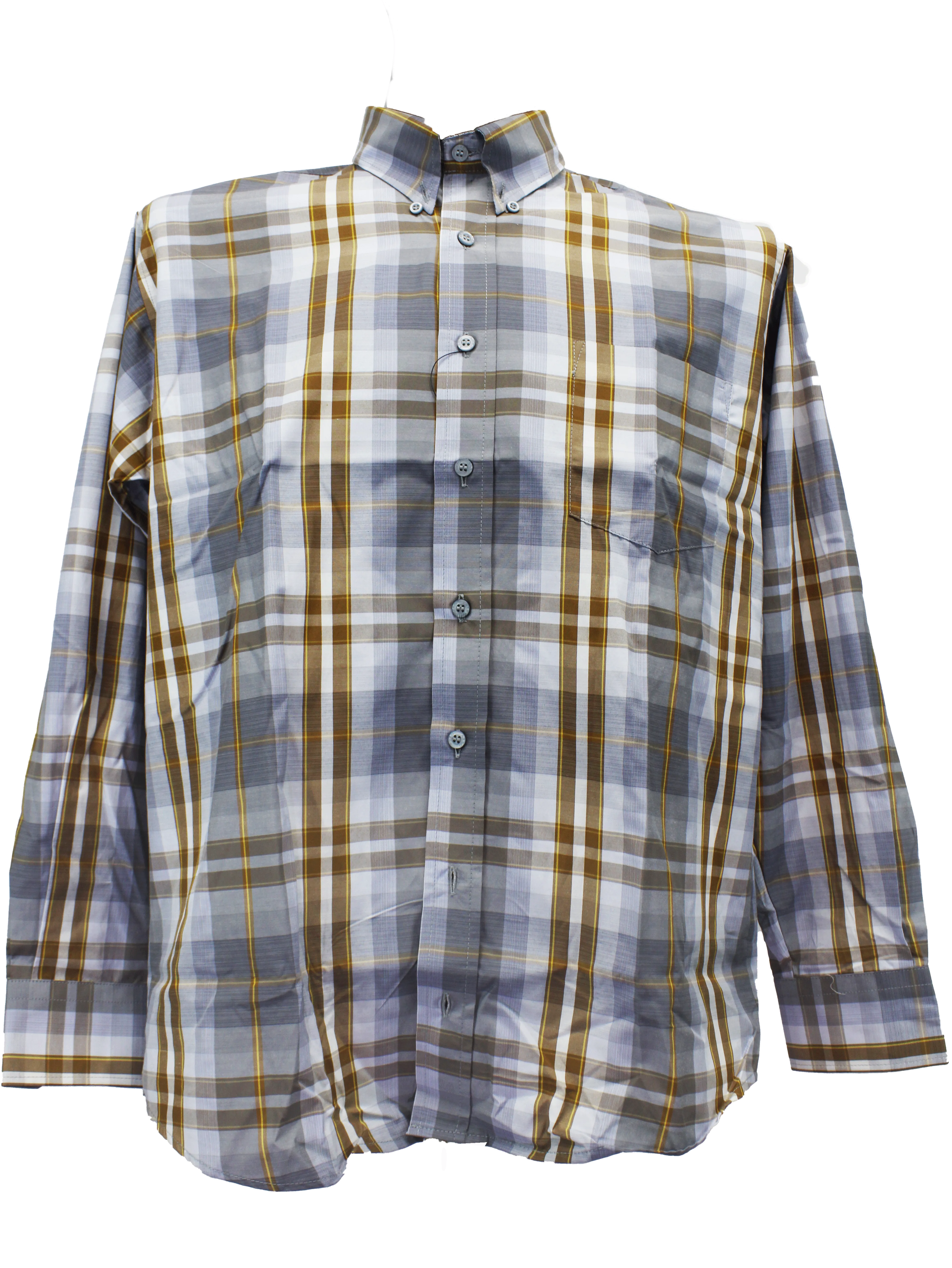 AERO Light Blue/Brown L/S Shirt