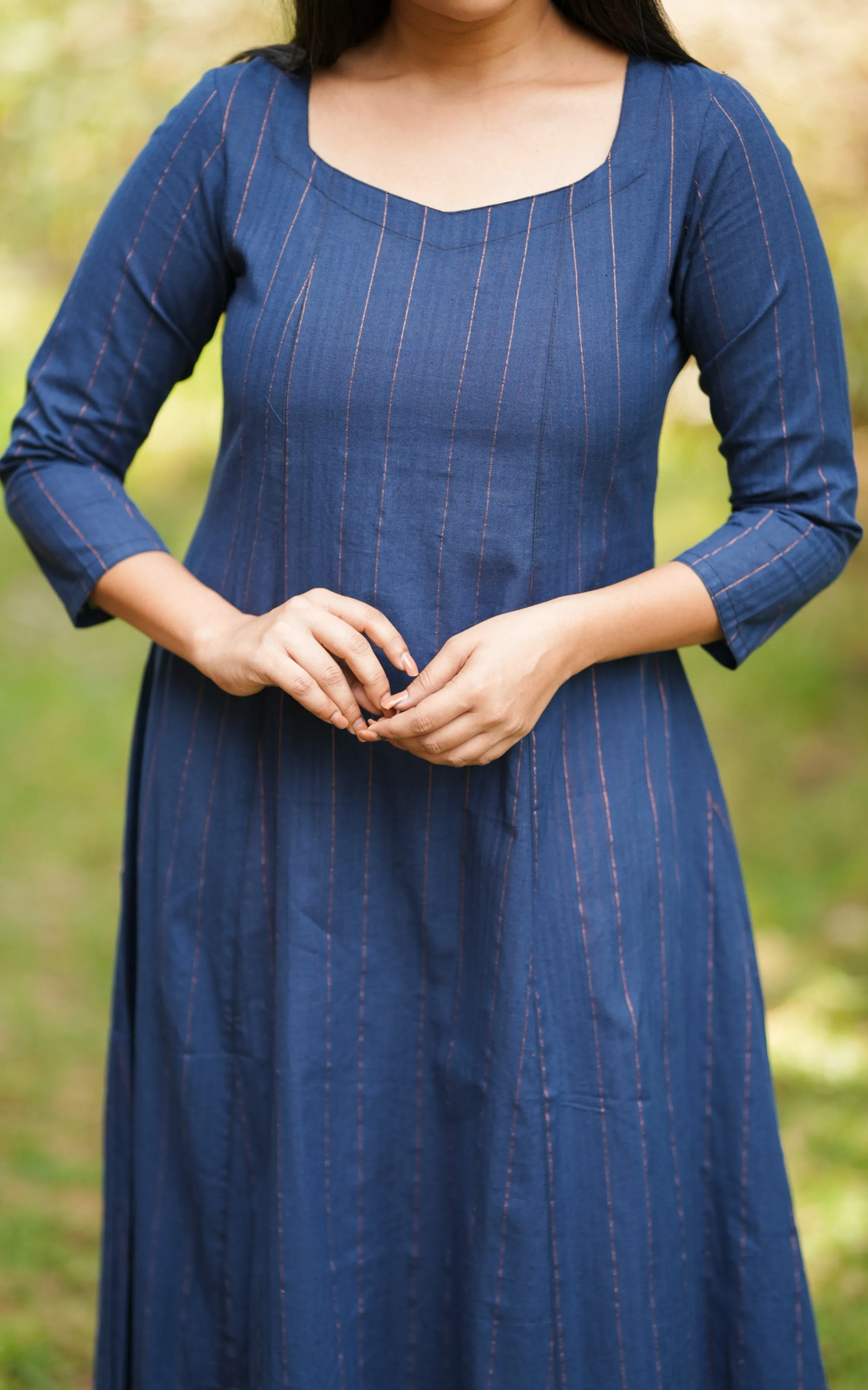 Anupallavi Navy Blue