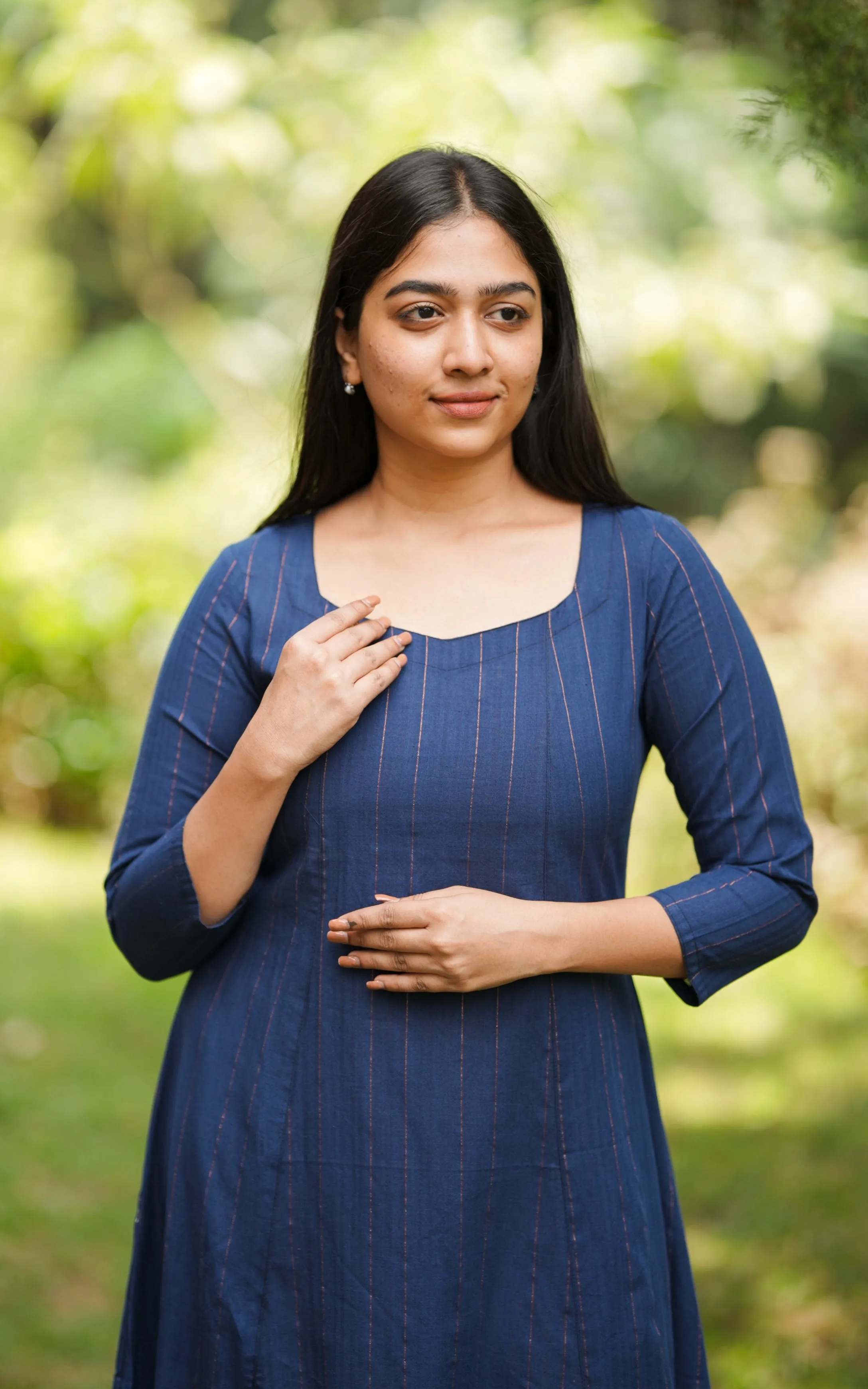 Anupallavi Navy Blue