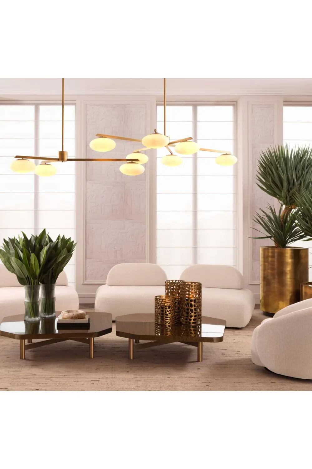 Beige Wool Carpet | Eichholtz Talitha