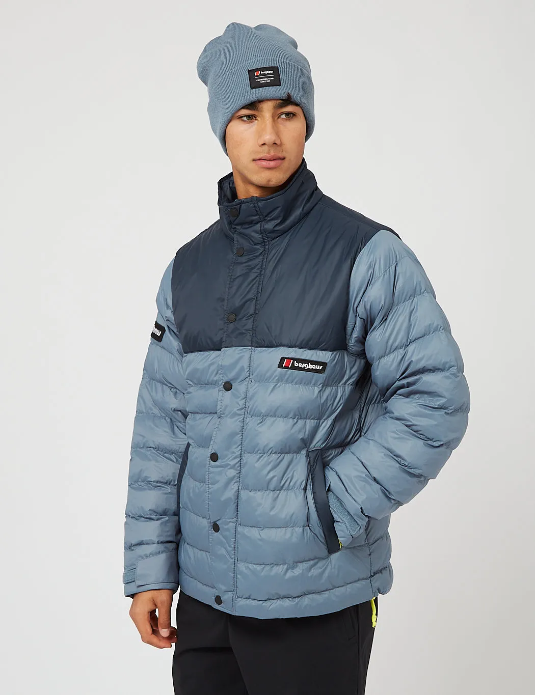 Berghaus Dean Street Heritage Badge Beanie Hat - Blue Mirage