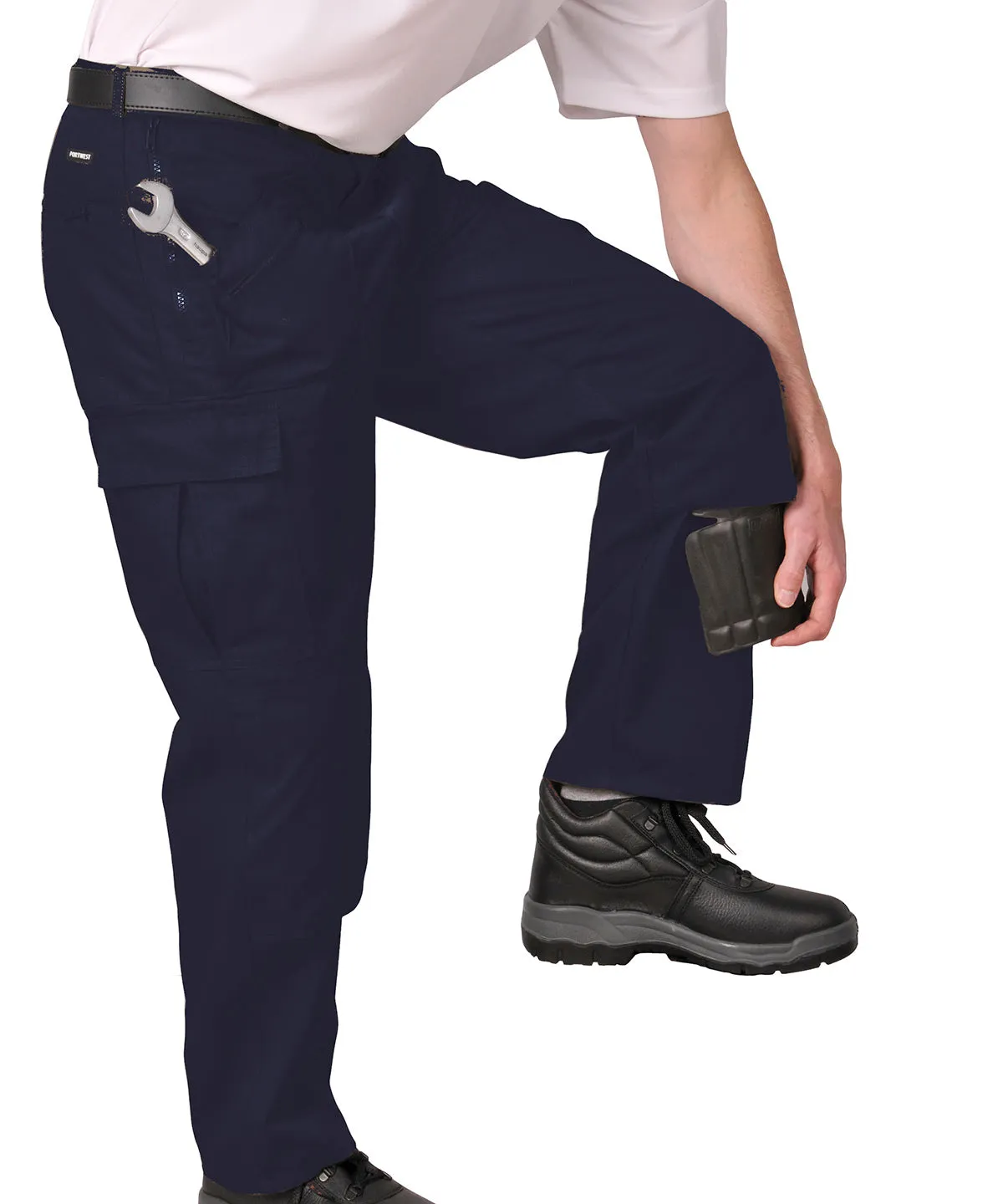 Black - Action trousers (S887) regular fit
