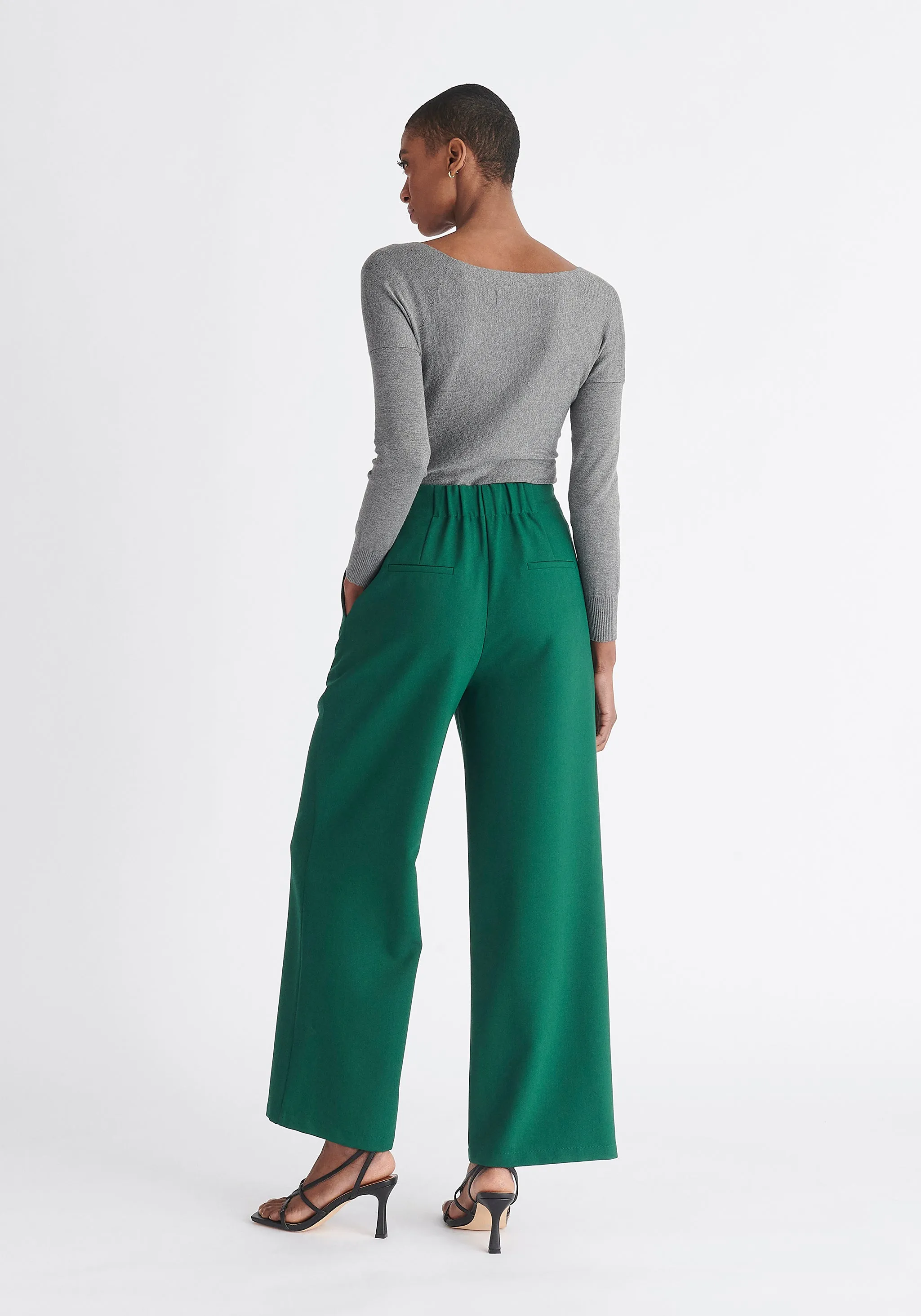 Button Waist Trousers