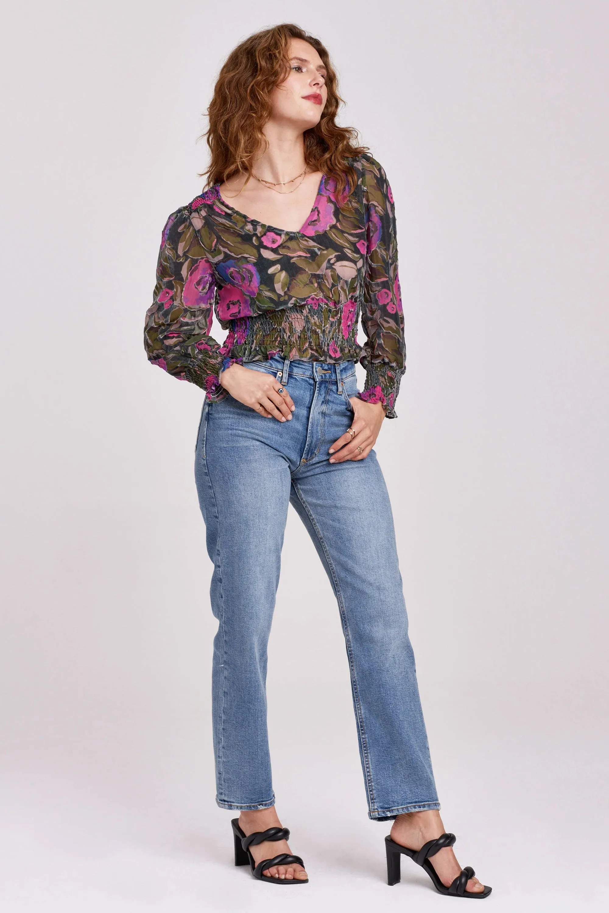 Candice Smoking Detail Top