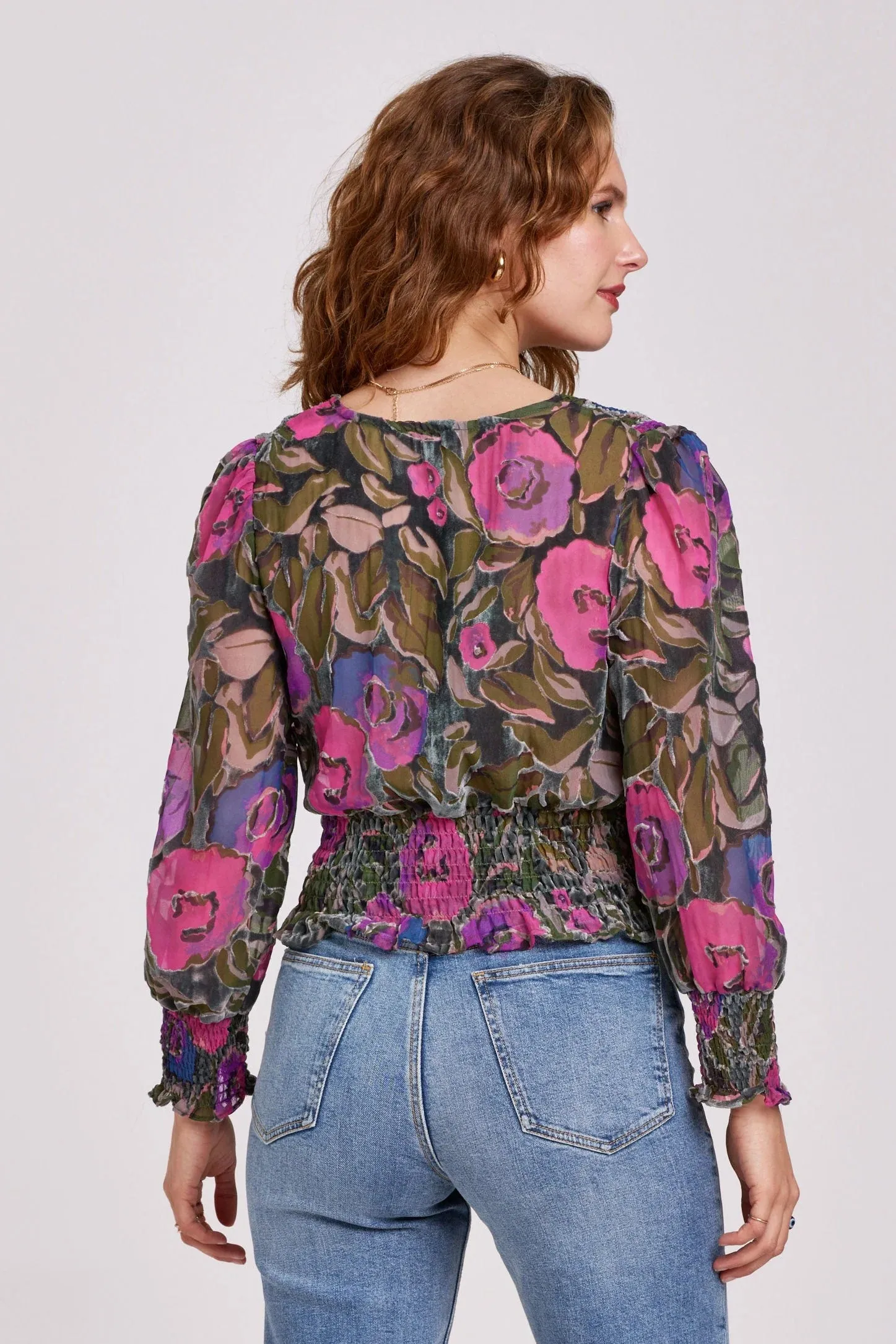 Candice Smoking Detail Top