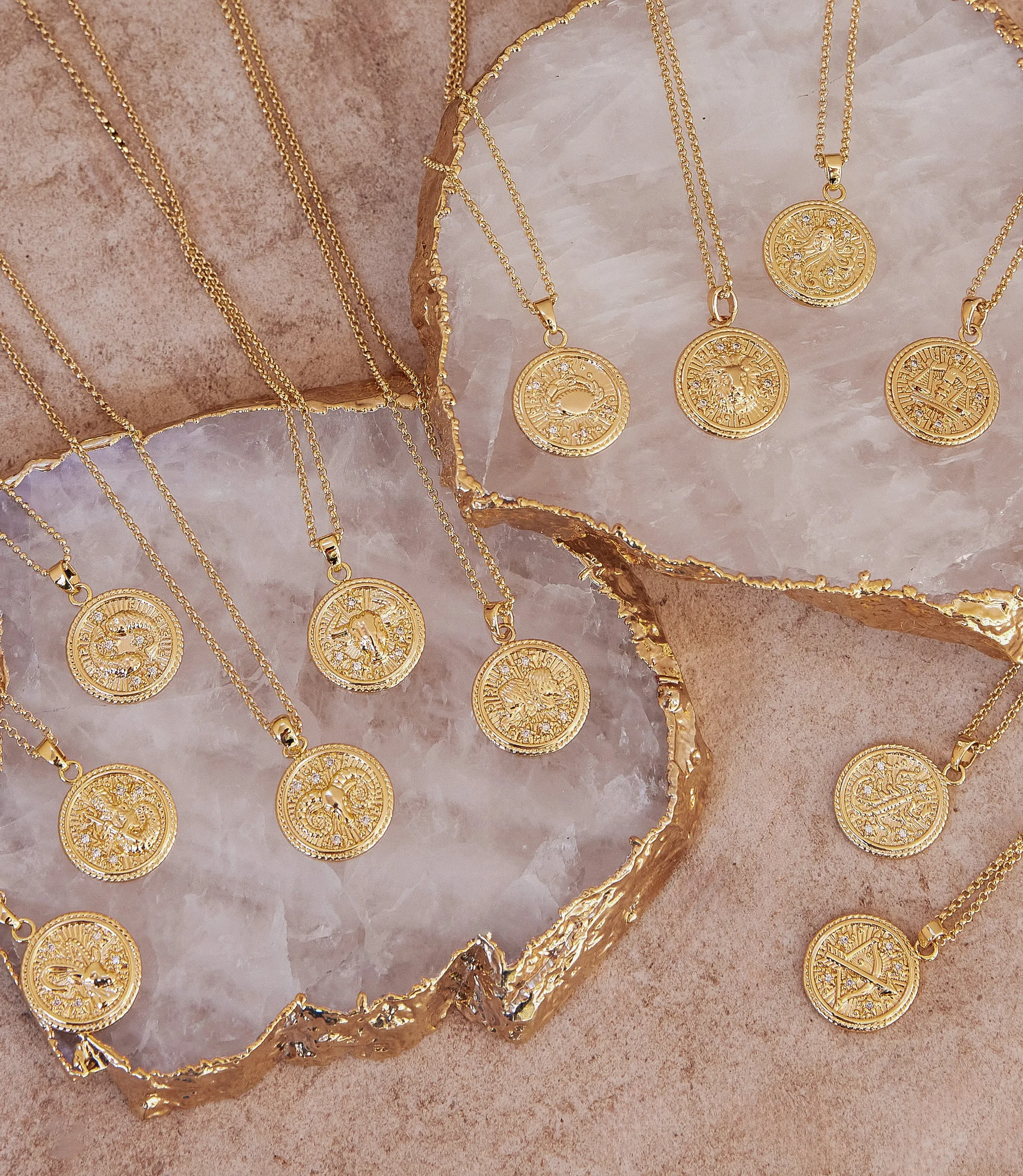 Capricorn Coin Necklace