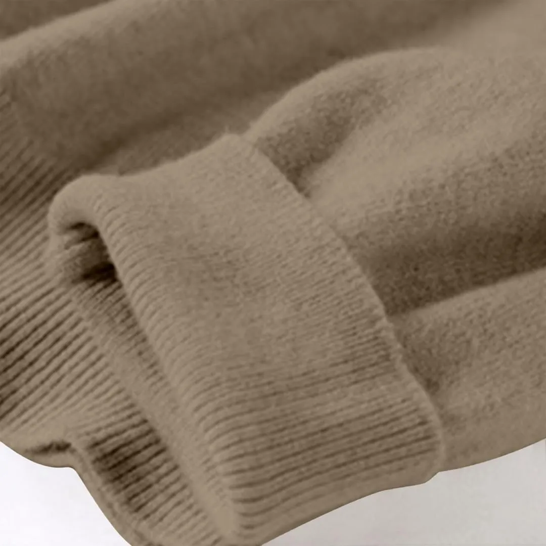 Cashmere Sweaters for Women Casual Long Sleeve Loose Pullover Tops Soft Warm Cozy Lightweight Wool Knit Sweater