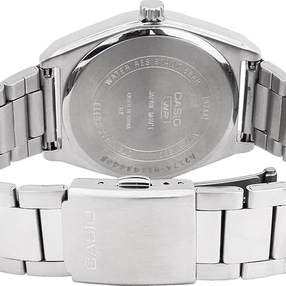 Casio Moon Phase Maroon Dial Men's Watch| MTP-M300D-4AVDF