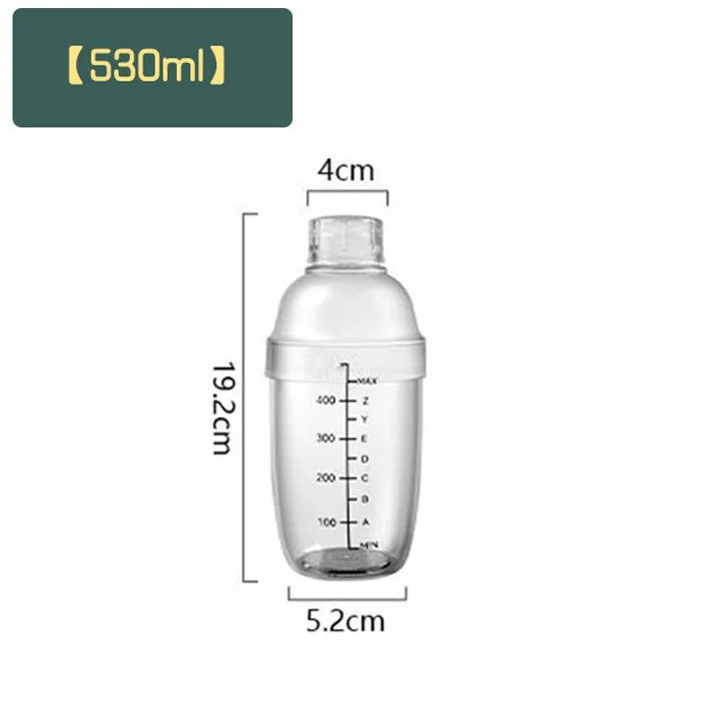 Cocktail Shaker Drink Wine Mixer Food Grade Durable Boba Tea Shaker