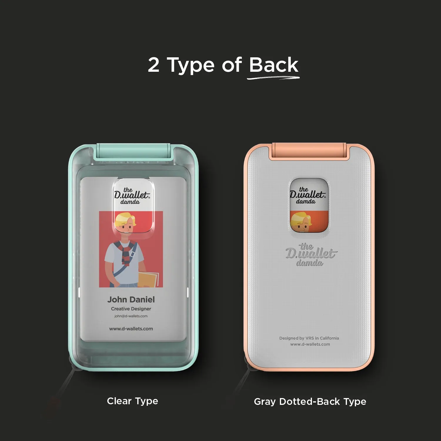 D-Wallet Folder by VRS DESIGN - Elegant Card Wallet
