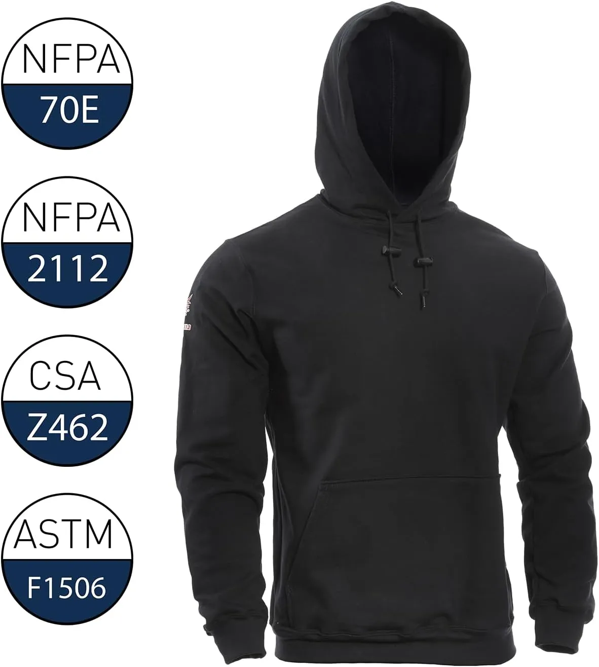 DRIFIRE Flame Resistant Heavyweight Hoodie, Cat 2, Navy