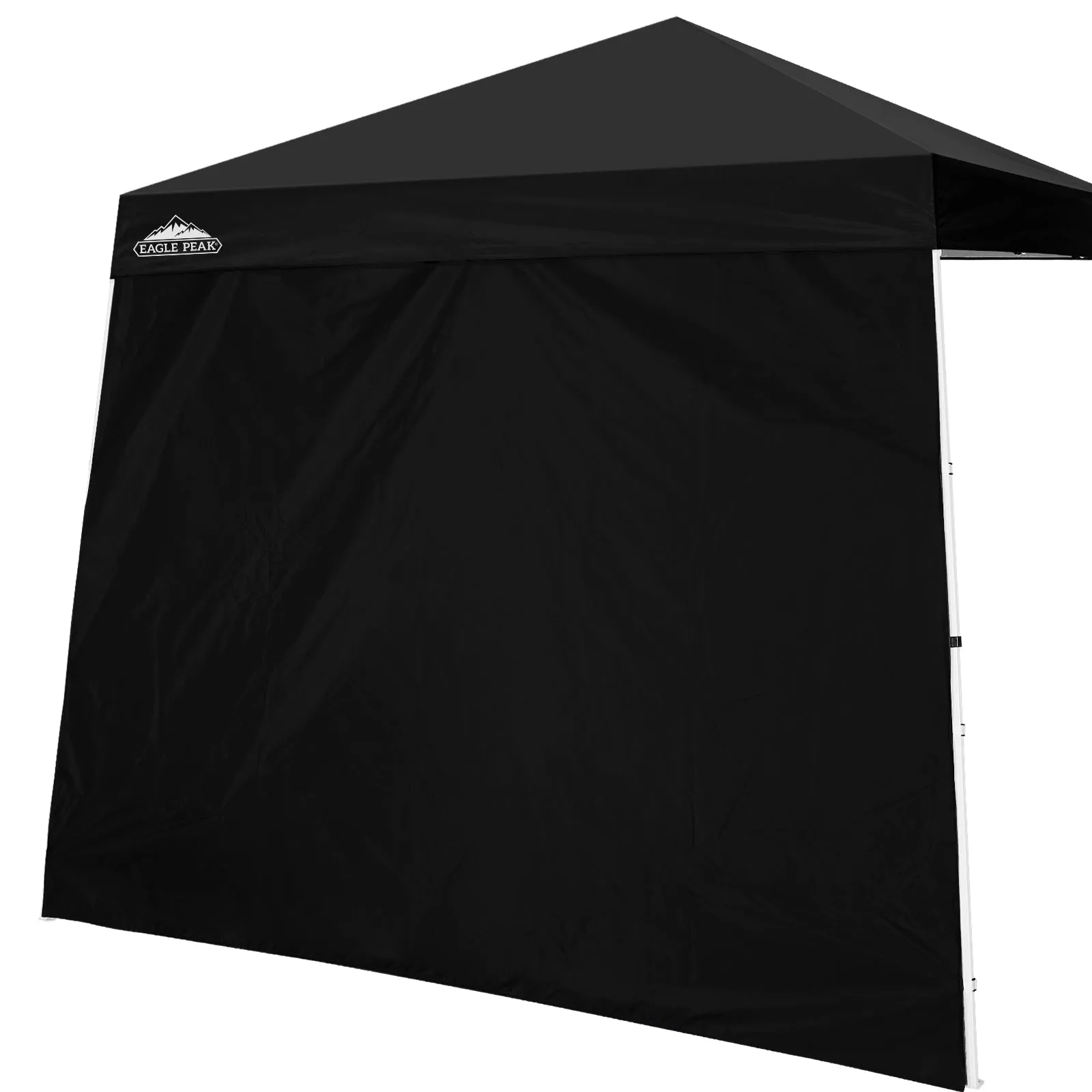 EAGLE PEAK Sunwall / Sidewall for 10x10 Slant Leg Canopy Only, 1 Sidewall, White/Blue