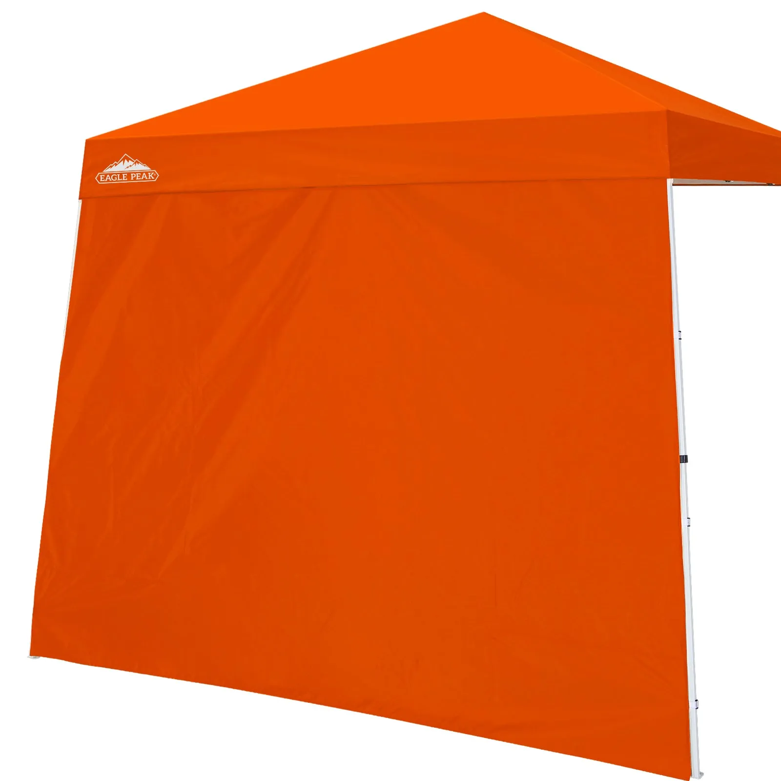 EAGLE PEAK Sunwall / Sidewall for 10x10 Slant Leg Canopy Only, 1 Sidewall, White/Blue