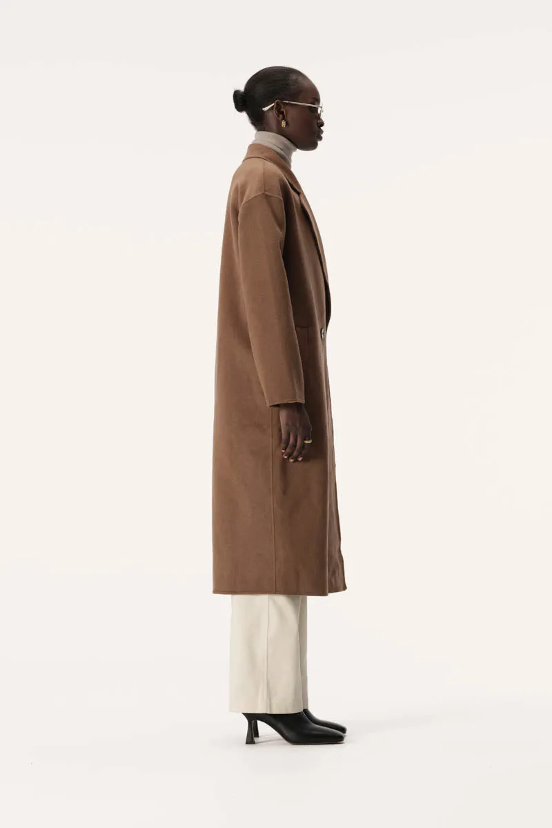 Emiliano Coat Walnut