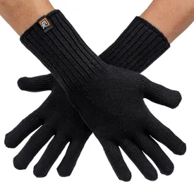 Evolution Knitwear Wool Knit Gloves - Super Soft Merino Wool - Made in the USA - Small