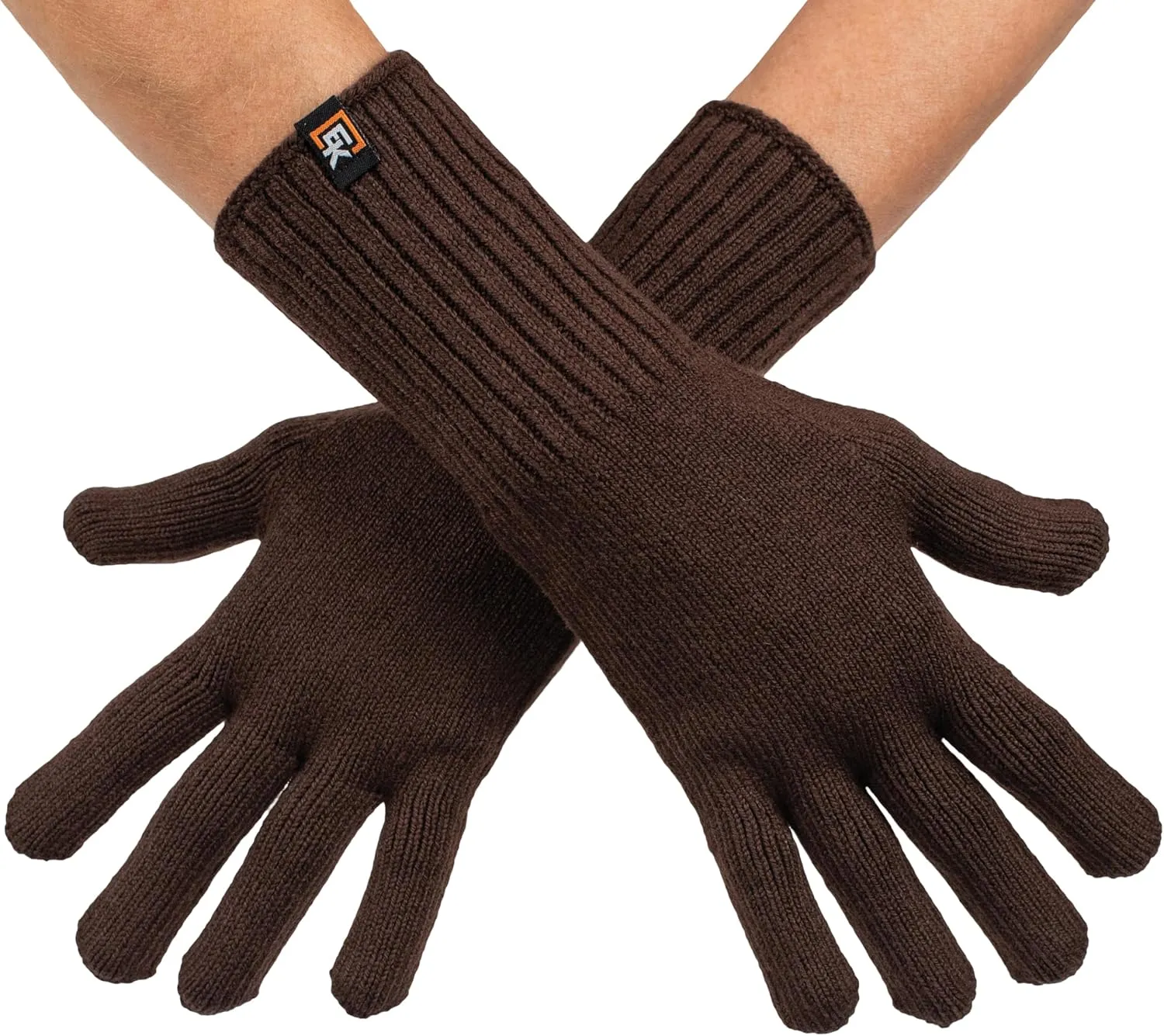 Evolution Knitwear Wool Knit Gloves - Super Soft Merino Wool - Made in the USA - Small