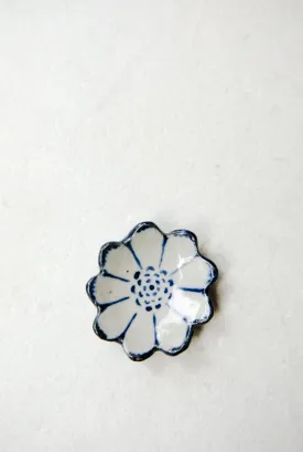 Floral Dish, Painted - Extra Small