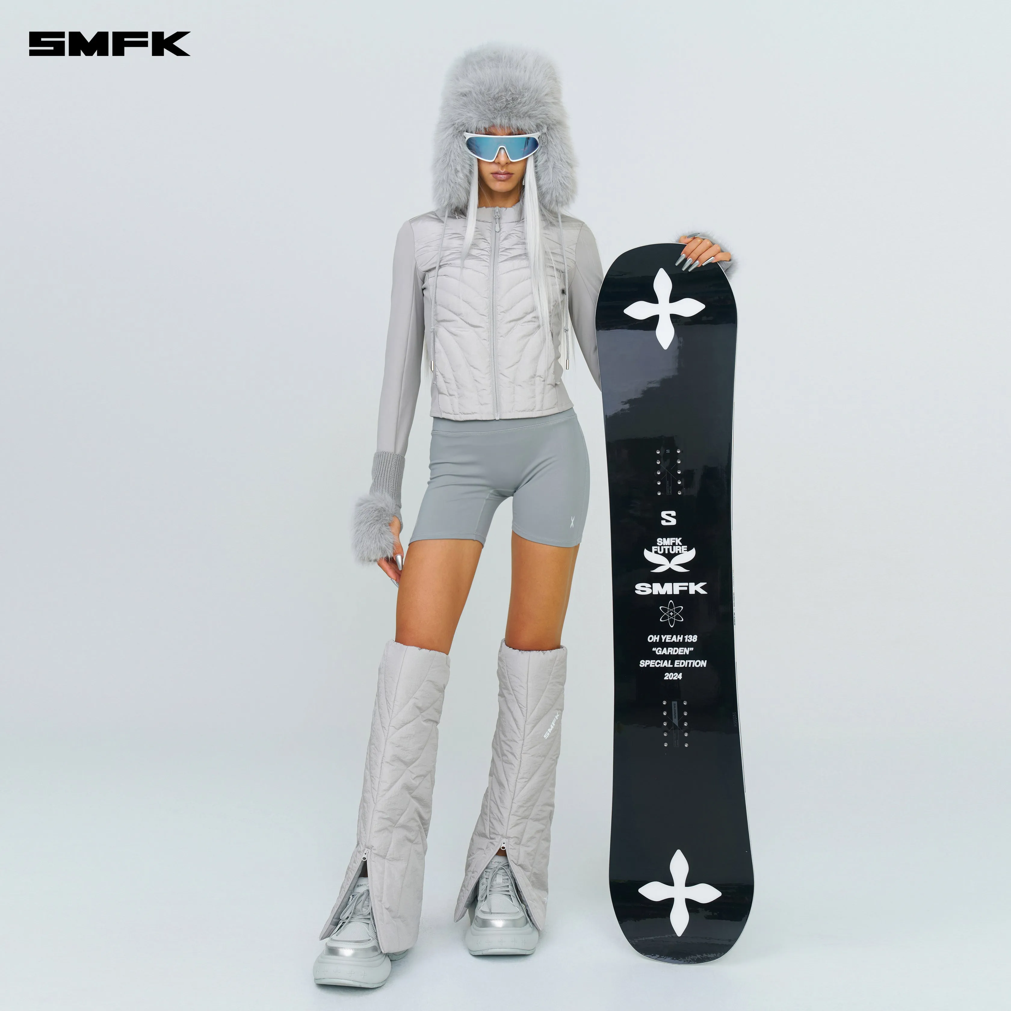FUTURE X-Heat Shaping Sporty Shorts Gray