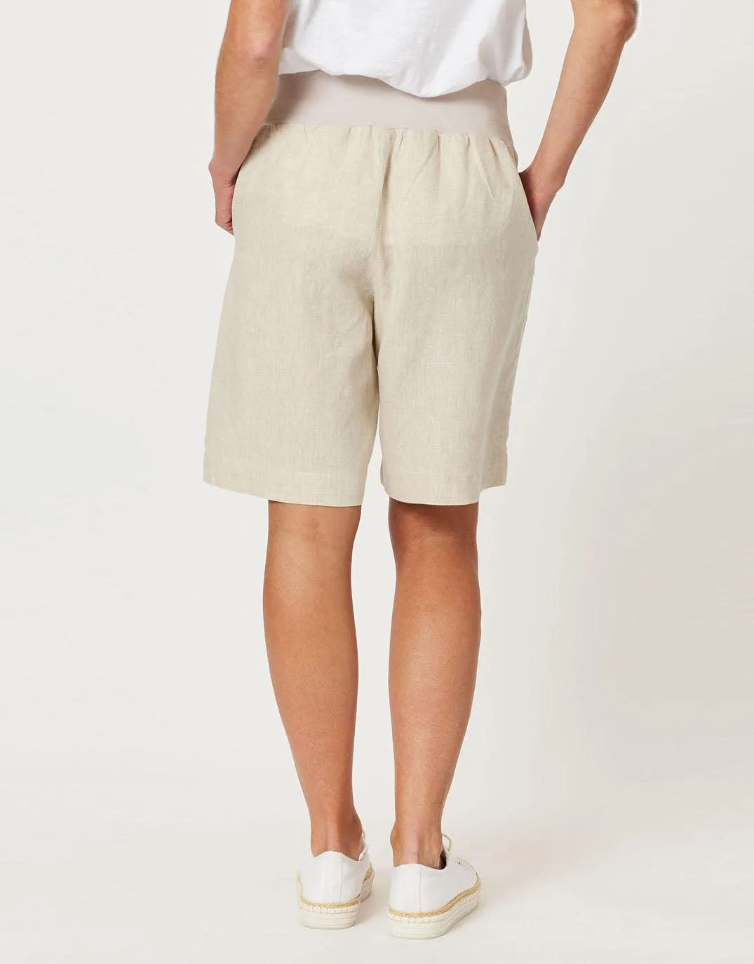 Jersey Waist Short - Natural