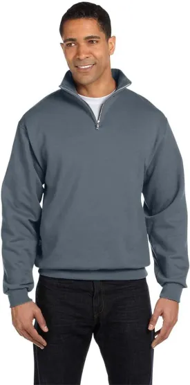 Jerzees 50/50 NuBlend Quarter-Zip Cadet Collar Sweatshirt