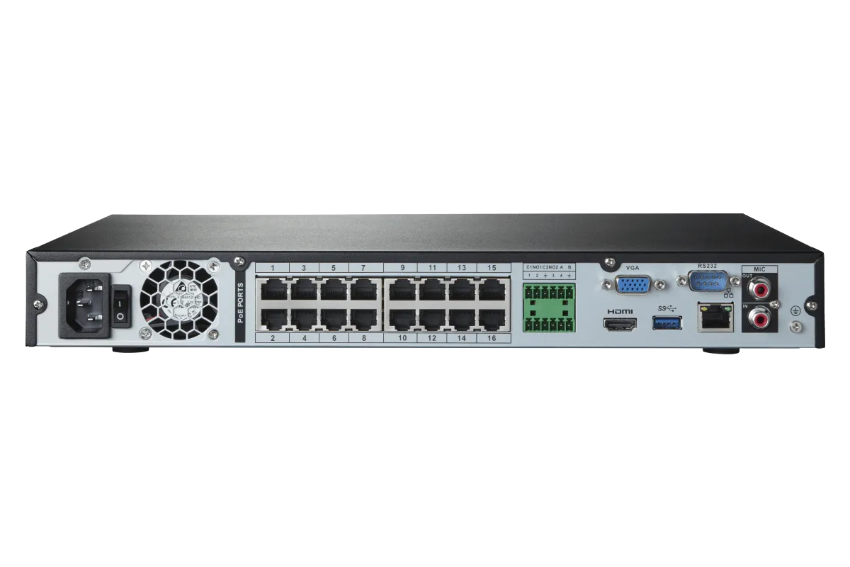 Lorex 4K (32 Camera Capable) Elite Series 8TB NVR