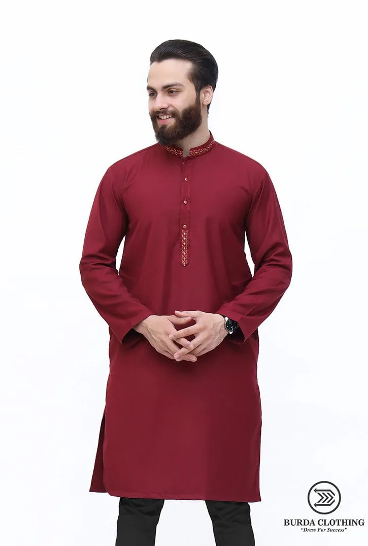 Maroon Premium Kurta ( FATHER & SON)