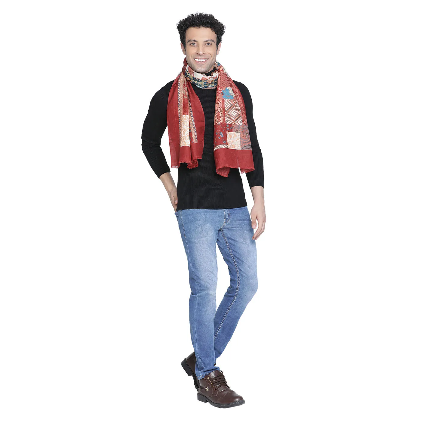 Max Wool Silk Muffler