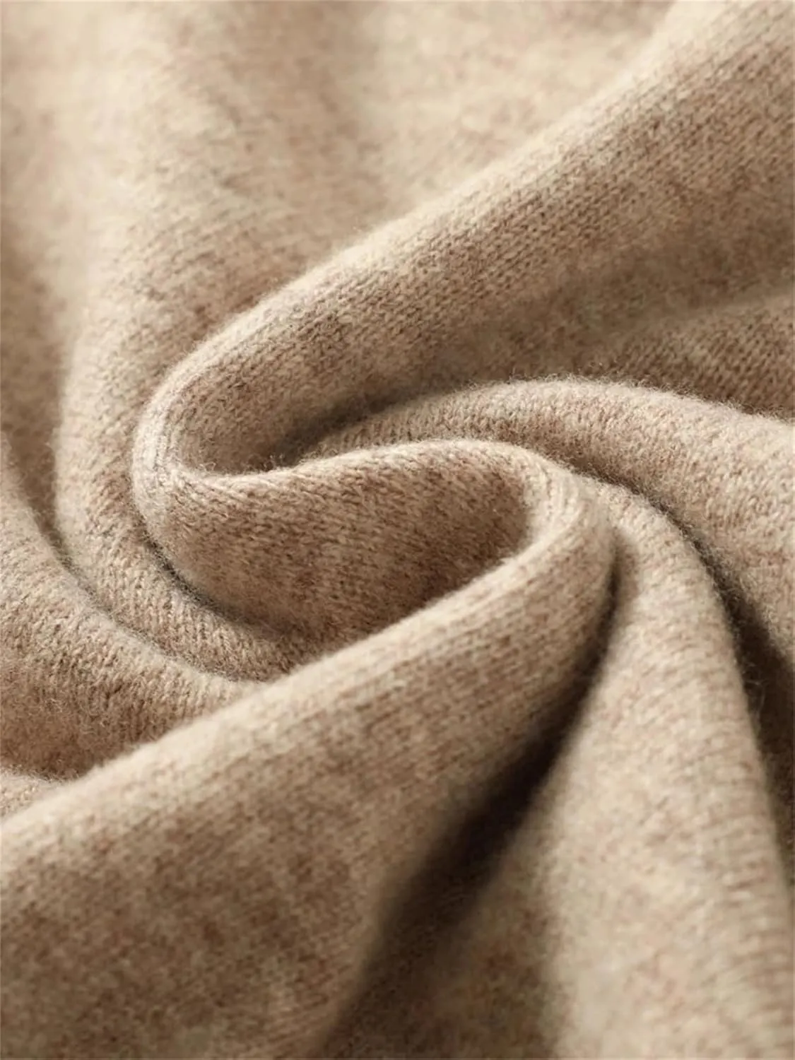 Men V- Neck Pullover Sweater Solid Merino Wool Knitwear Casual Basic Style Soft Warm Jumper Tops