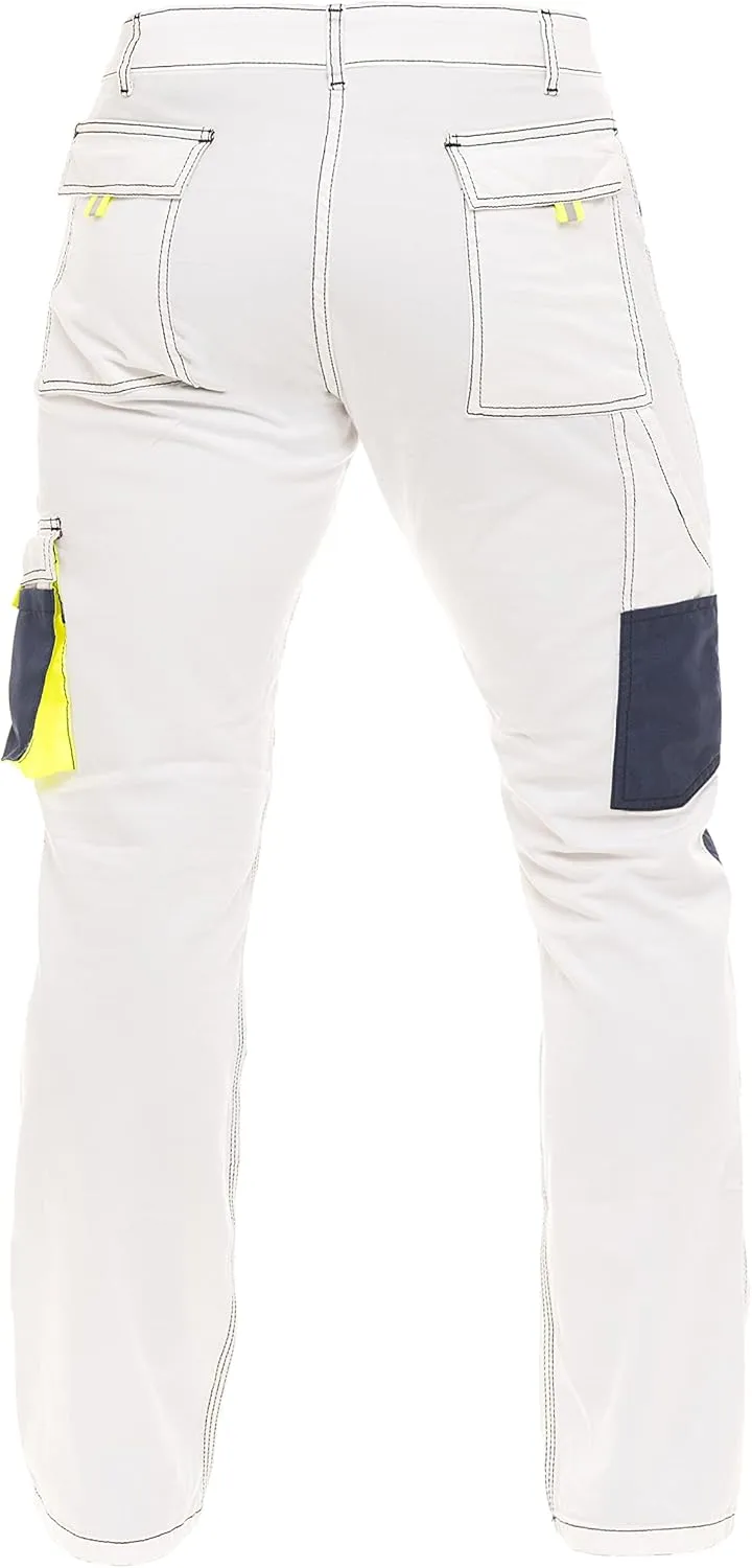 Men's Tactical Cargo Pants  Cordura Reinforced Work Trousers with Knee Pads, Holster Pockets and Safety Trousers