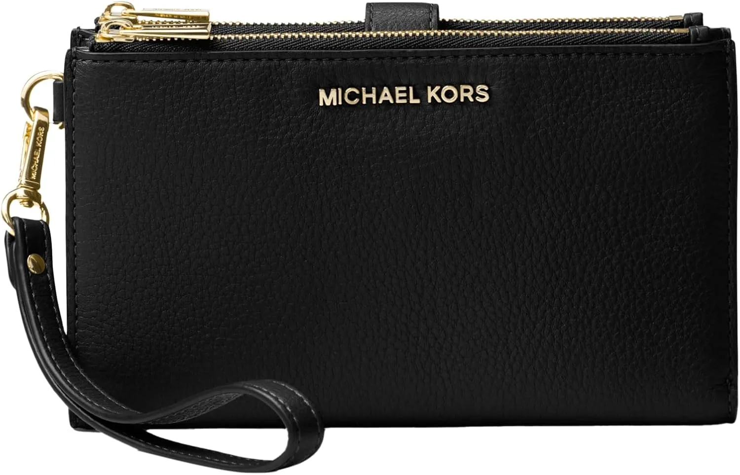 Michael Kors Jet Set Double Zip Wristlet, Navy