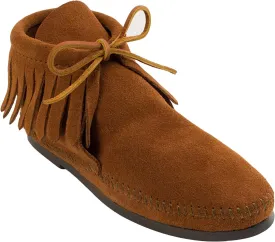 Minnetonka Women's Classic Fringe Hardsole Boot