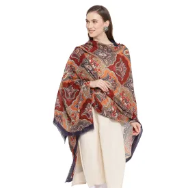 Paisley Block Multi Printed Shawl