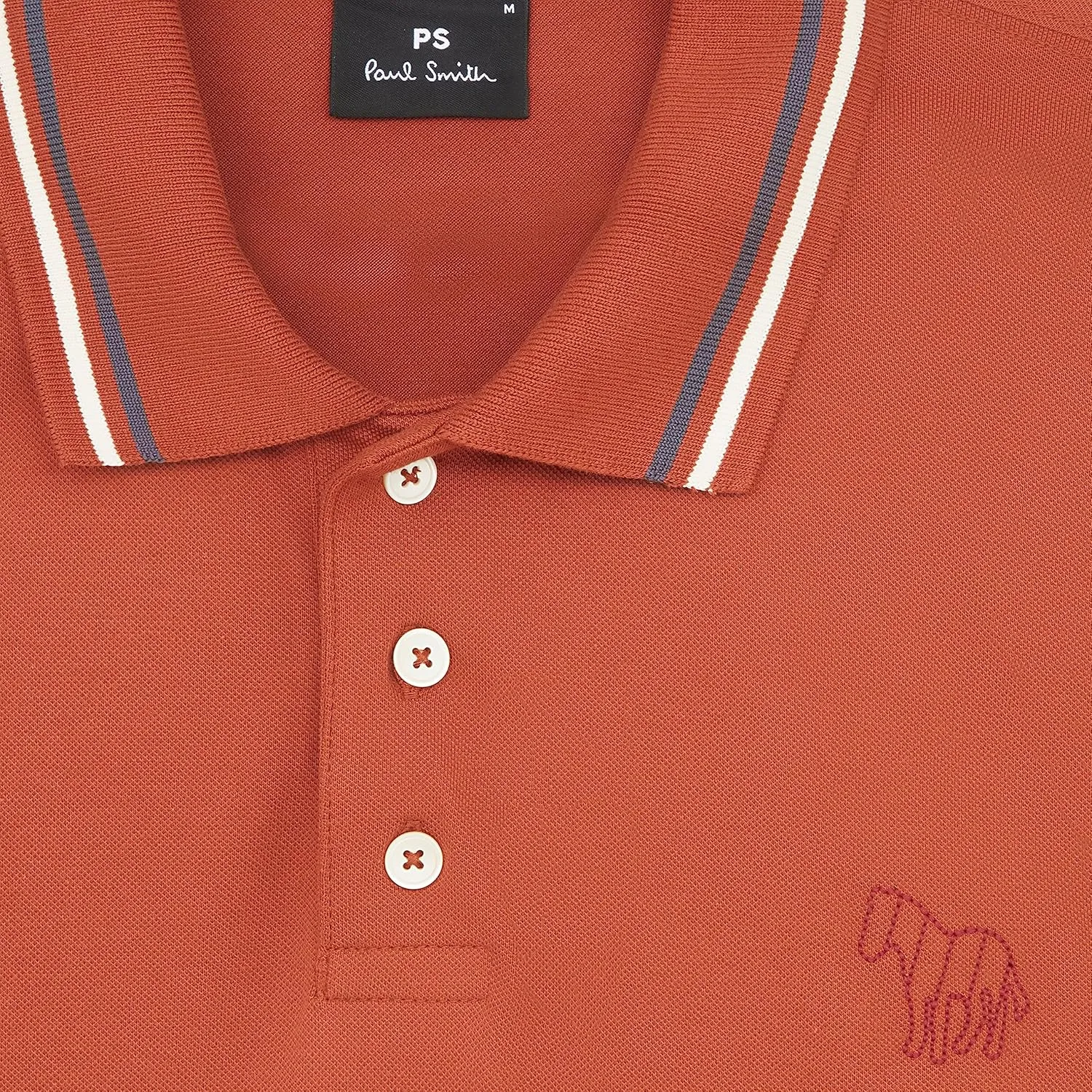 Paul Smith Men's Regular Fit Zebra Polo