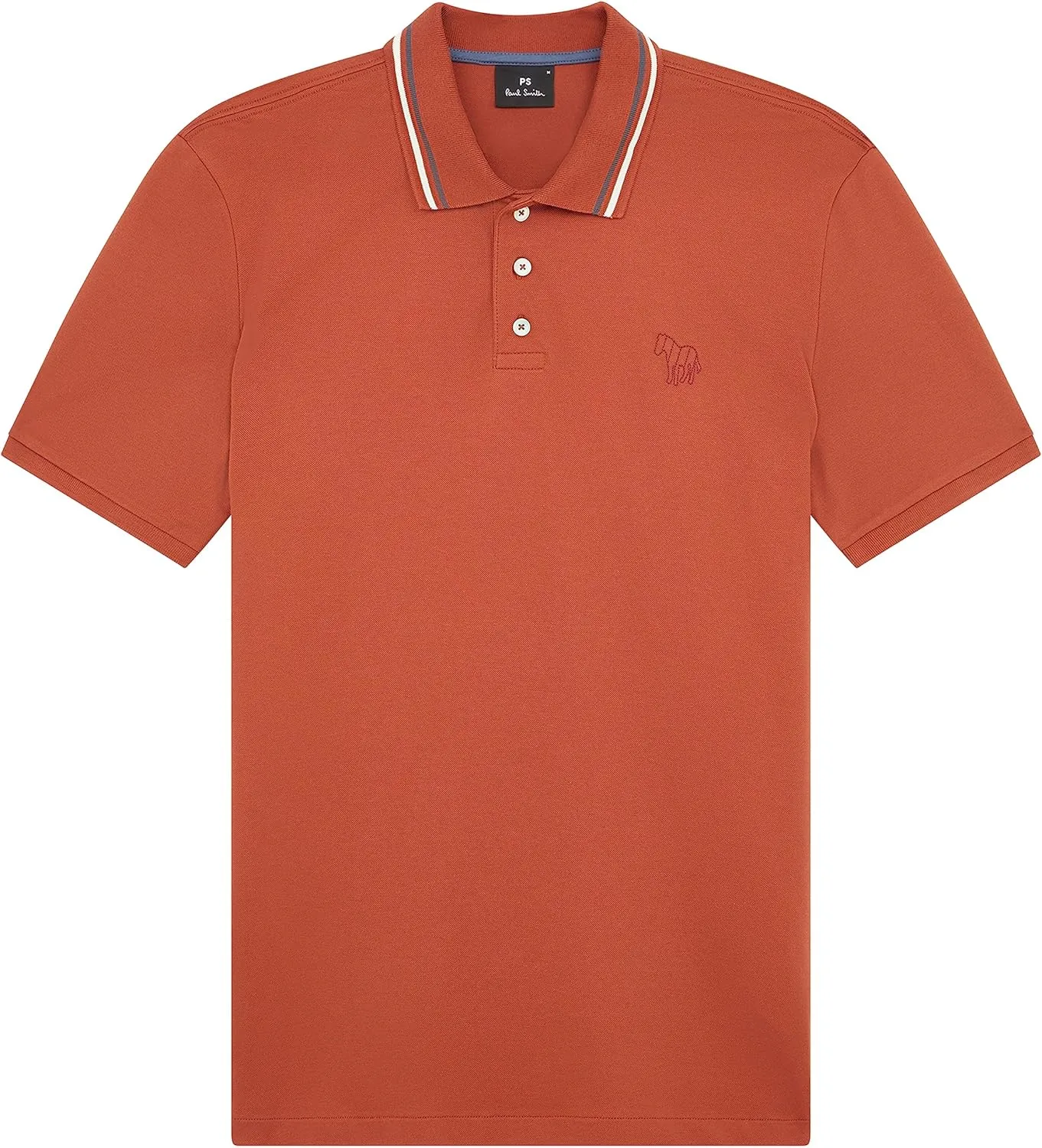 Paul Smith Men's Regular Fit Zebra Polo
