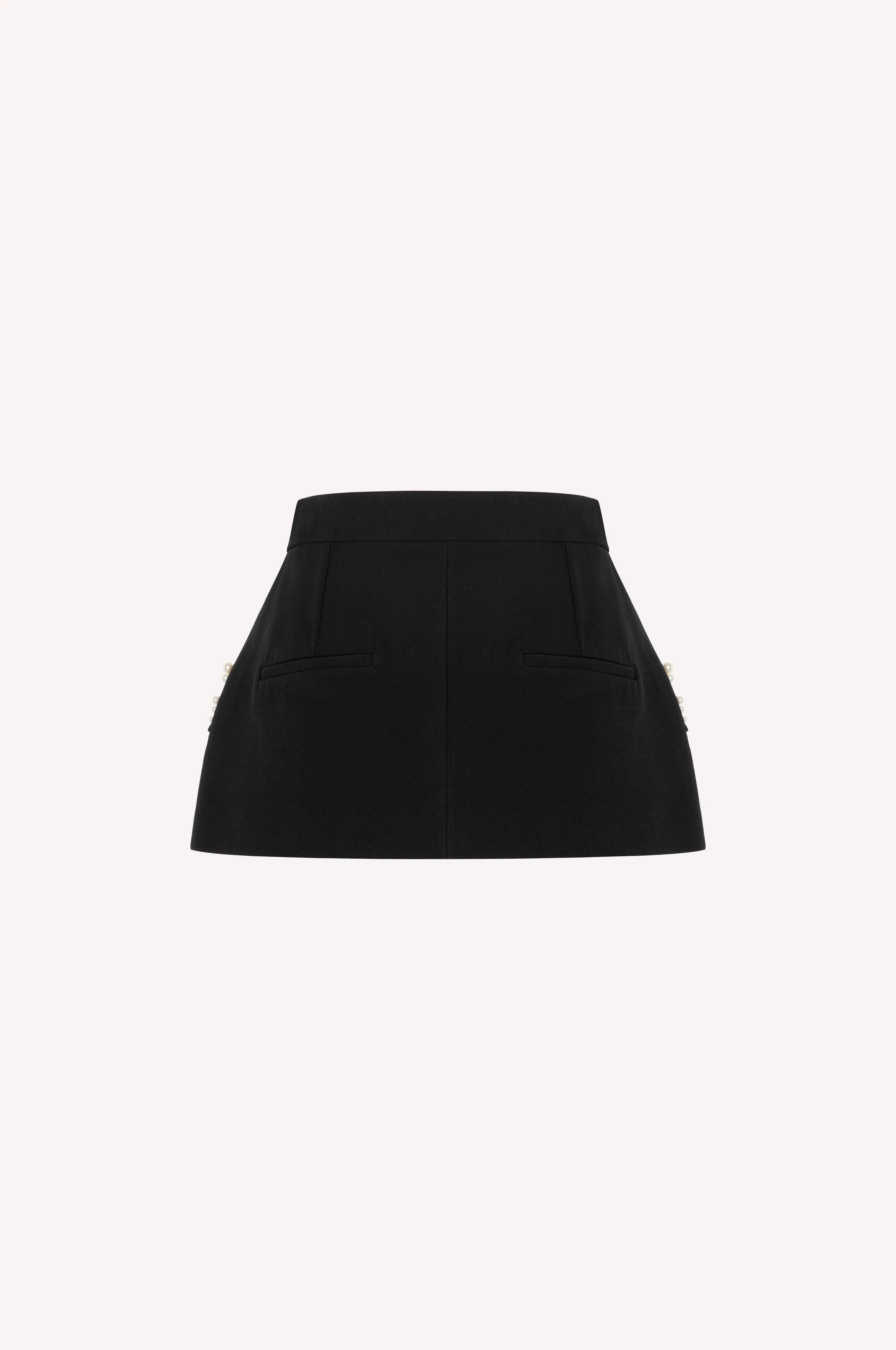 Pearl Embellished Skirt Belt