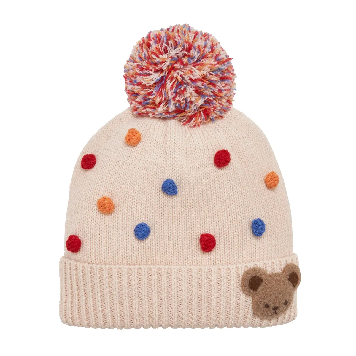 Popcorn Confetti Knit Beanie