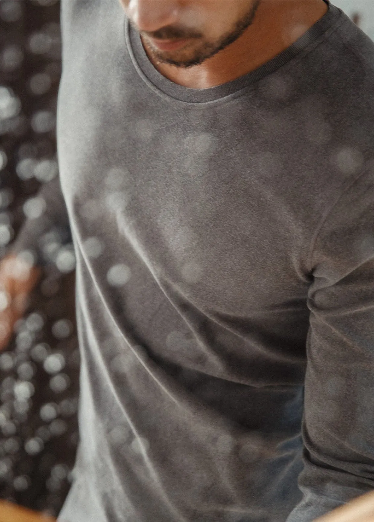 "Burning Elements" Seamless Thermal Section Men's Sleep Wear