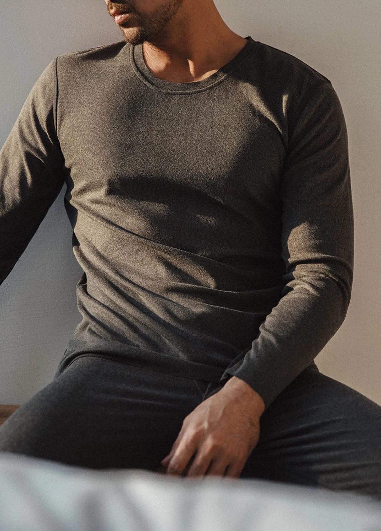 "Burning Elements" Seamless Thermal Section Men's Sleep Wear