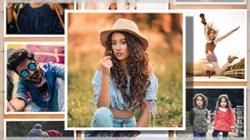 Sliding Squares Template and Slide Styles