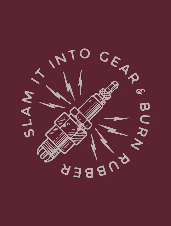 Sparky Maroon · Unisex T-Shirt