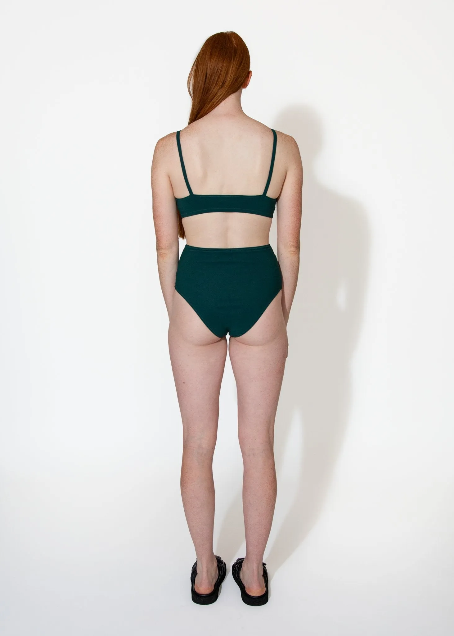 Undici High Waist in Indian Jade