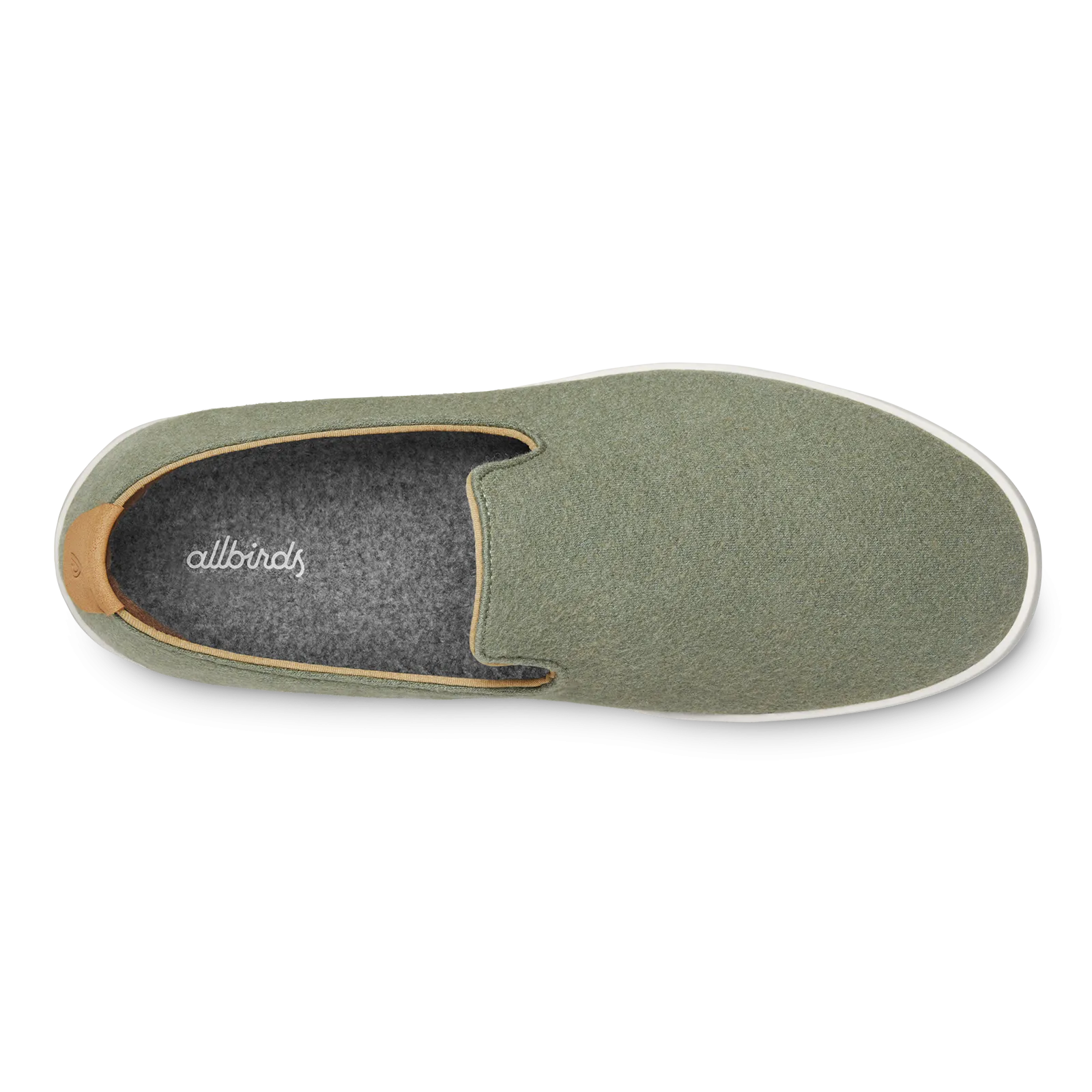 Women's Wool Loungers - Hazy Pine (Natural White Sole)